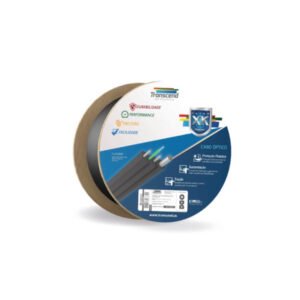 Cabo fibra otica drop bli a/b cm 01 fo co lszh bobina 1km