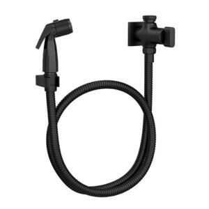 Ducha Higiênica com Registro E Derivação Polo Black Matte